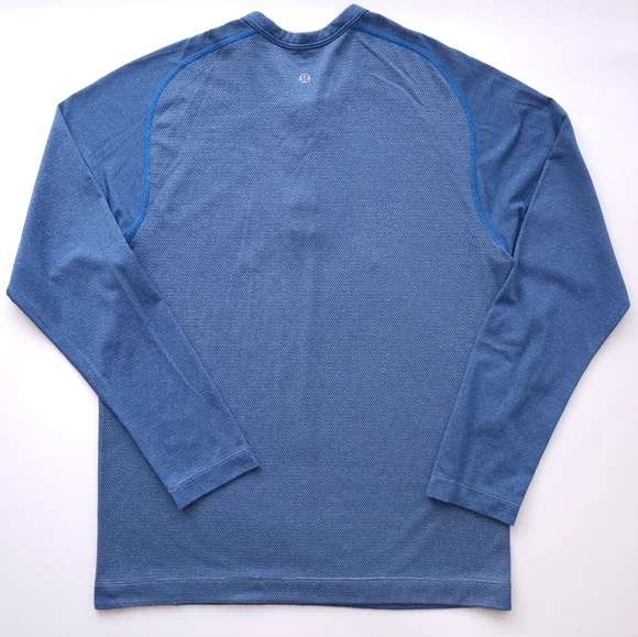 🍋Lululemon Men's Metal Vent Tech Long Sleeve Henley - Picture 3 of 13